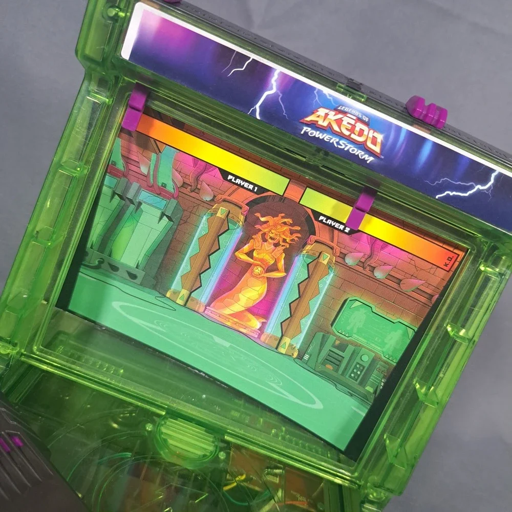 Legends of‎ Akedo Powerstorm Ultimate Battle Arena Moose Toys Green Arcade WORKS